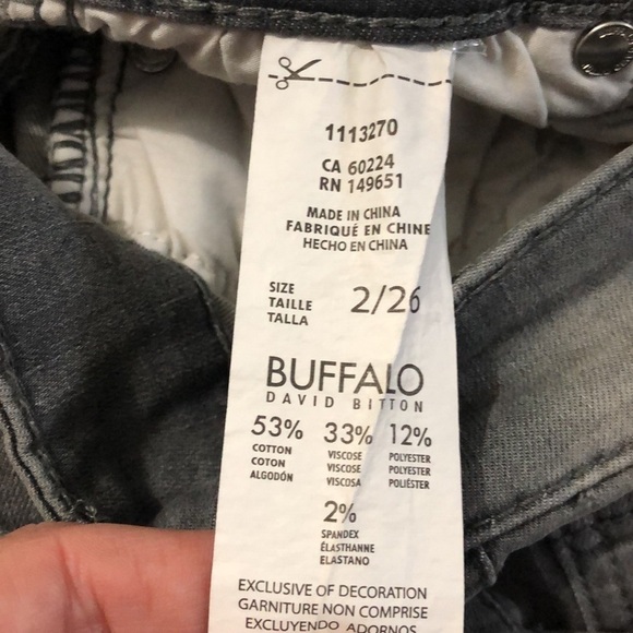 Buffalo Aubrey mid rise super soft capri 2/26 EUC - Picture 6 of 9